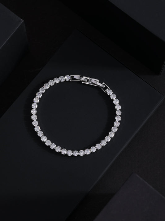 Luxe Round Tennis Bracelet