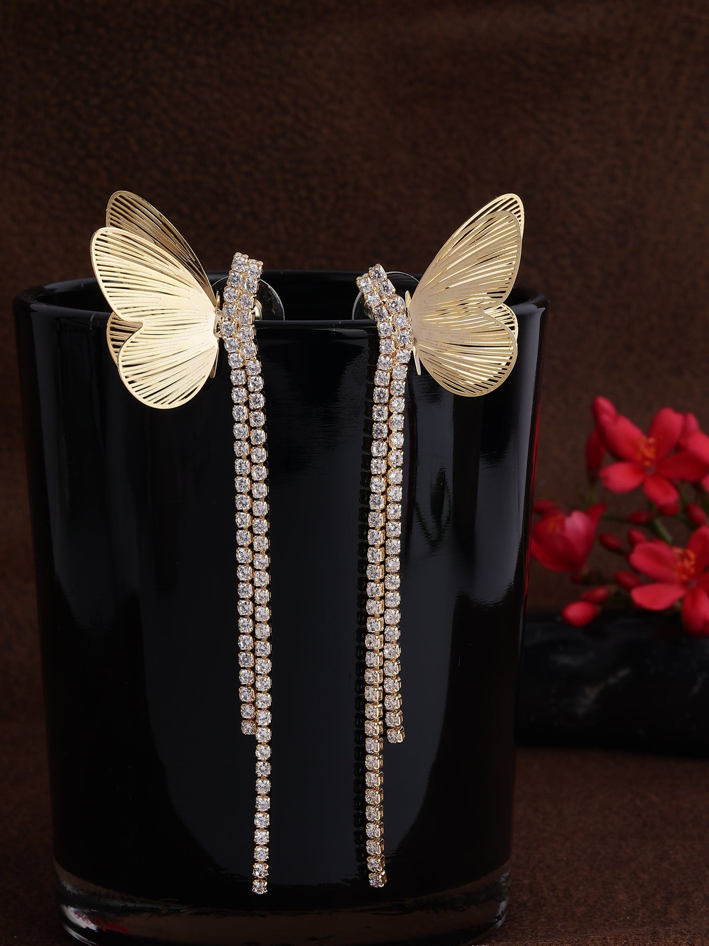 Butterfly Drop Earrings