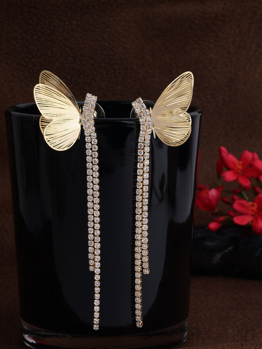 Butterfly Drop Earrings