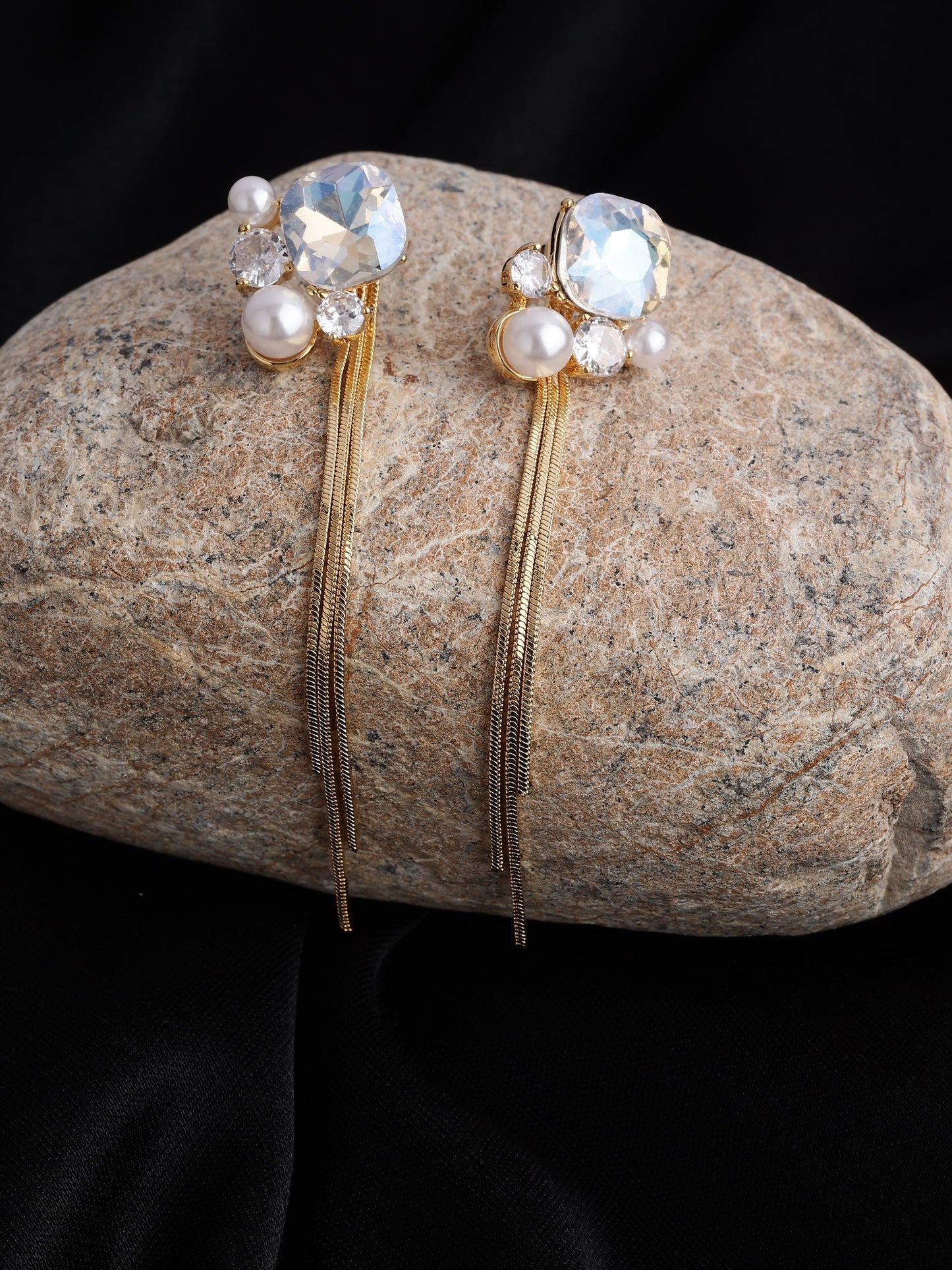 Long Dangle Tassel Earrings