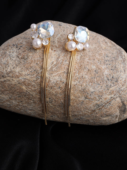 Long Dangle Tassel Earrings