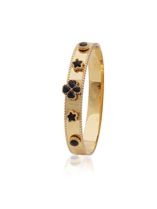 Midnight Bloom Luxe Bangle