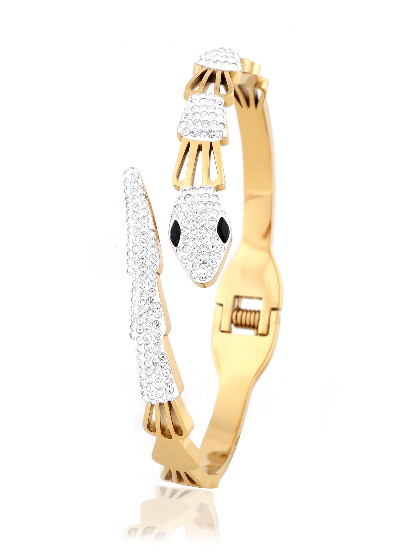 Snake Charmer Crystal Bracelet