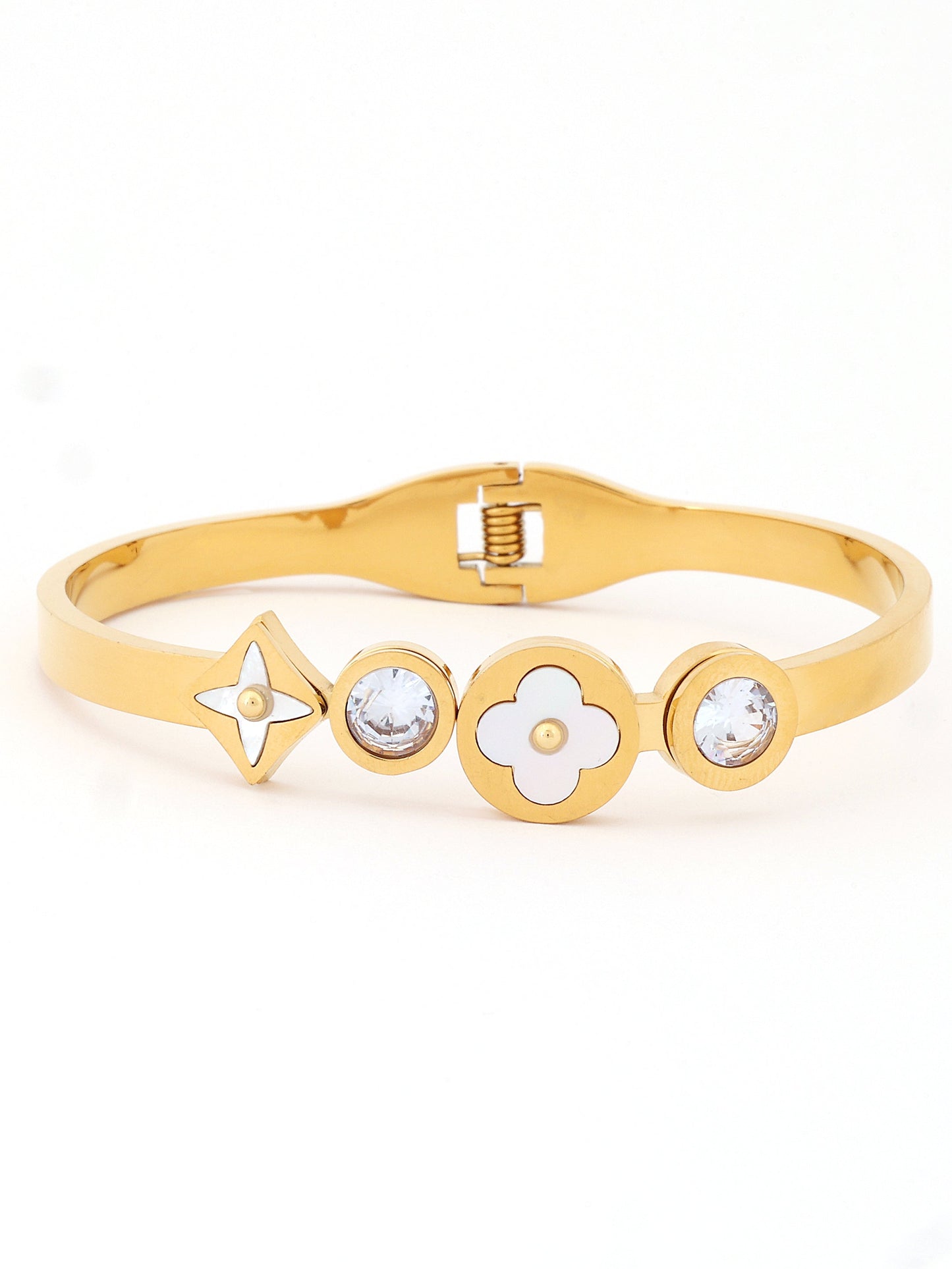 Petite Blossom Gold Plated Bracelet