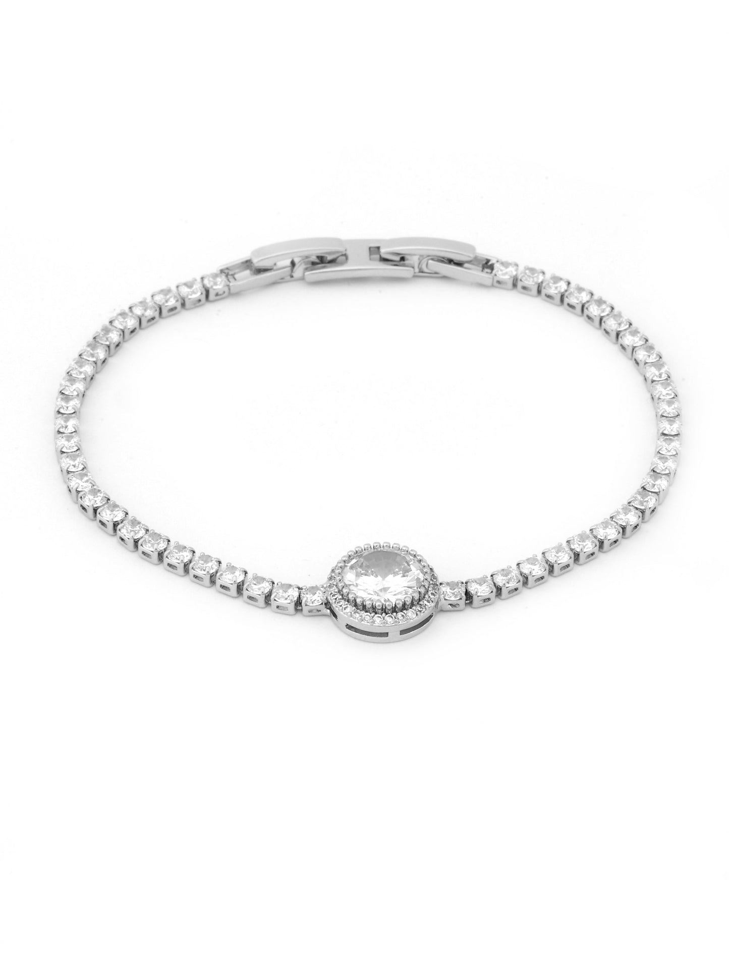 Round  Diamond Tennis Bracelet