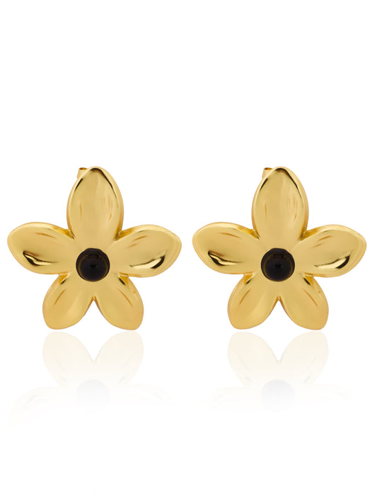 Floral Motif Earrings