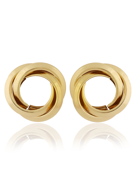 Twisted Circle Earrings