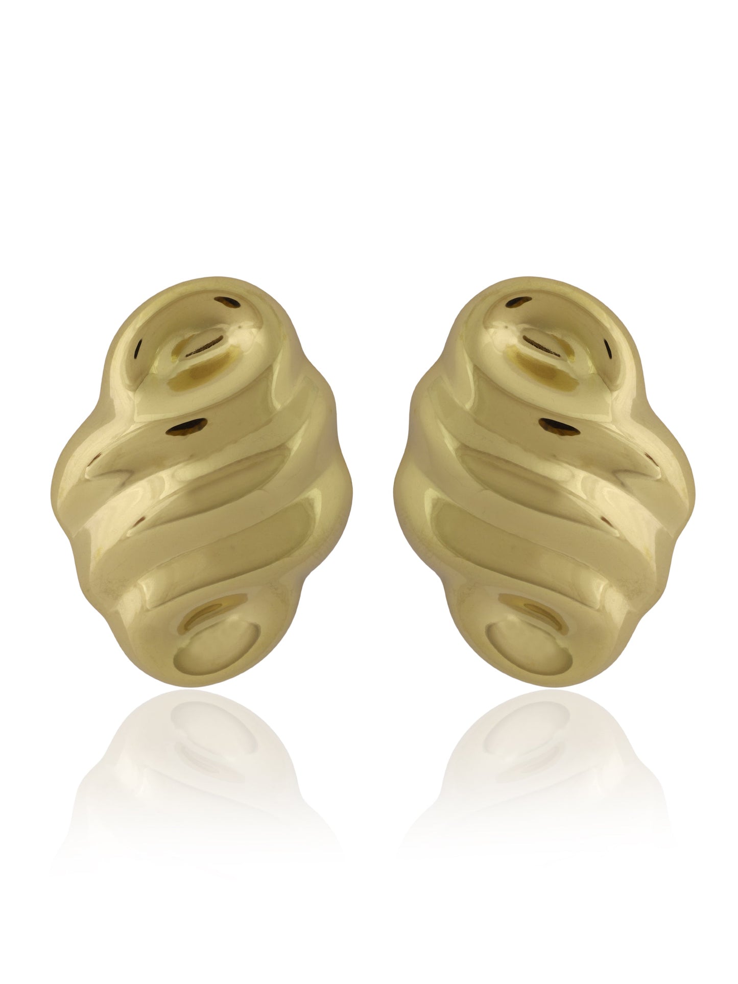 Twist Dome Earrings