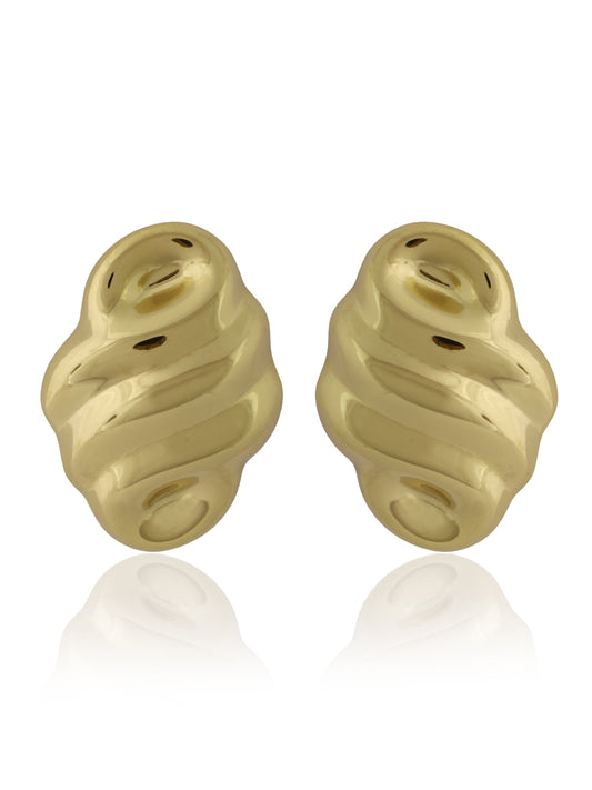 Twist Dome Earrings