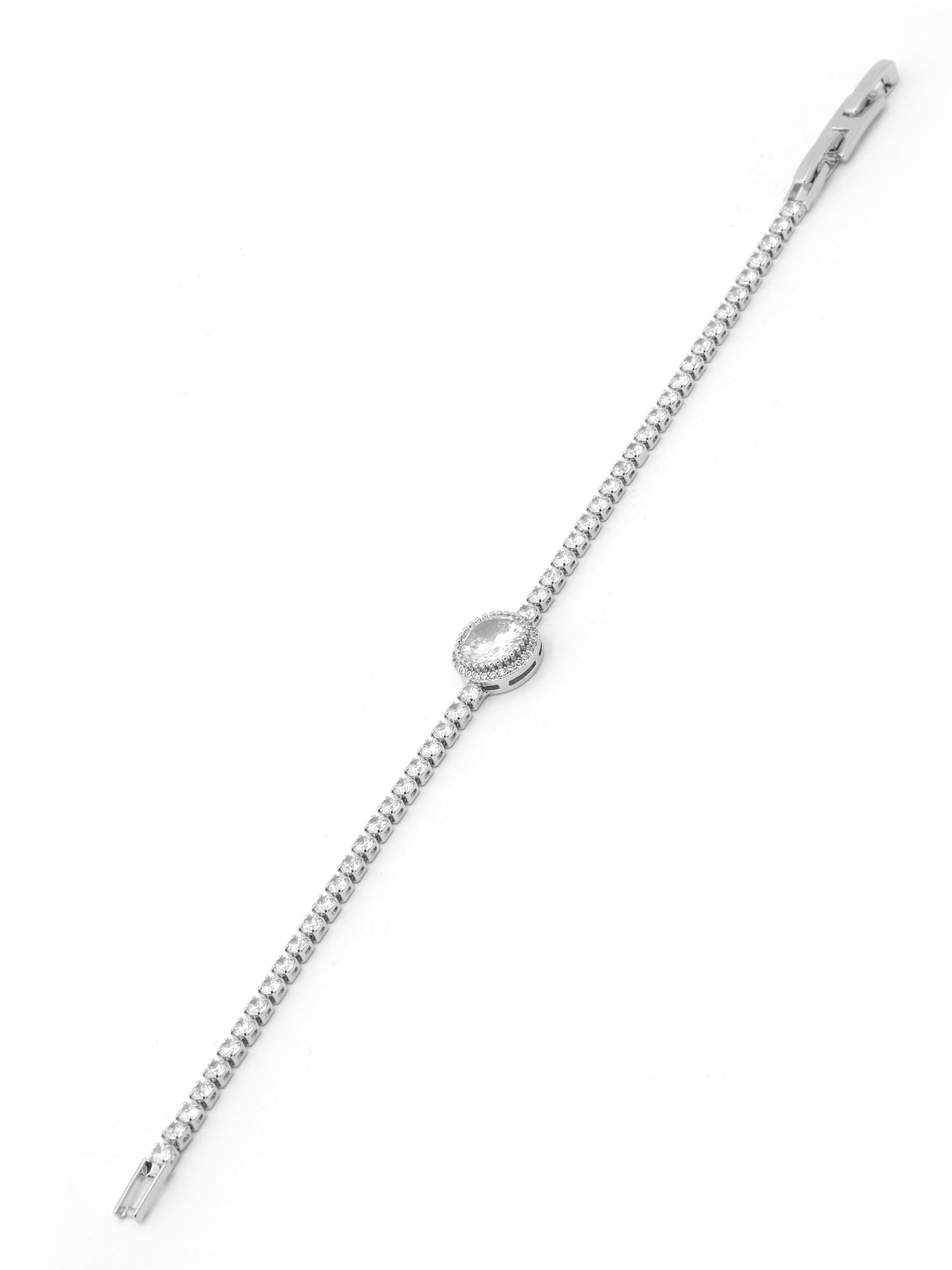 Round  Diamond Tennis Bracelet