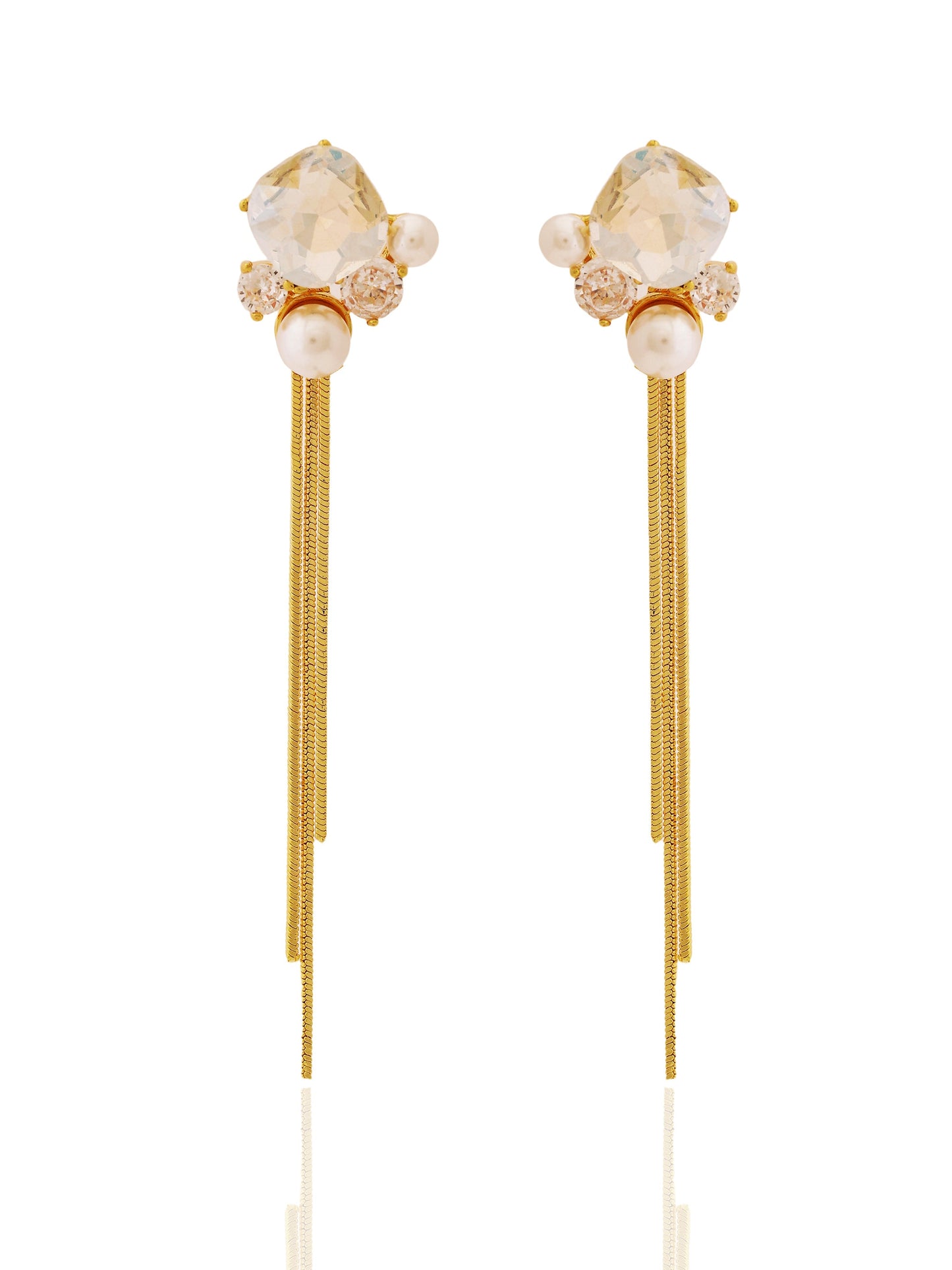 Long Dangle Tassel Earrings