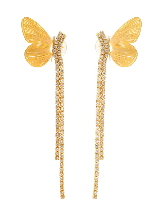 Butterfly Drop Earrings