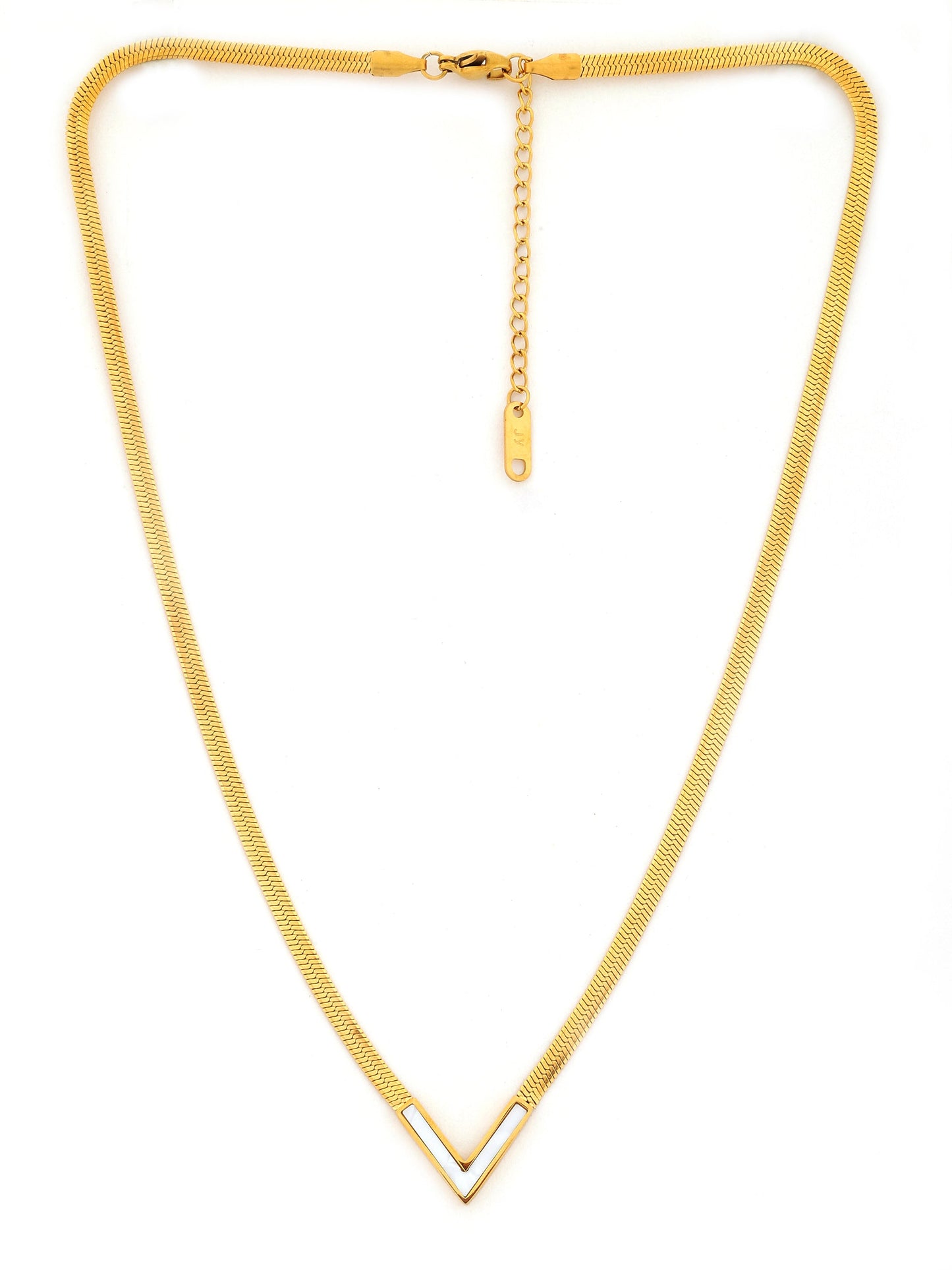 Modern Chevron Necklace