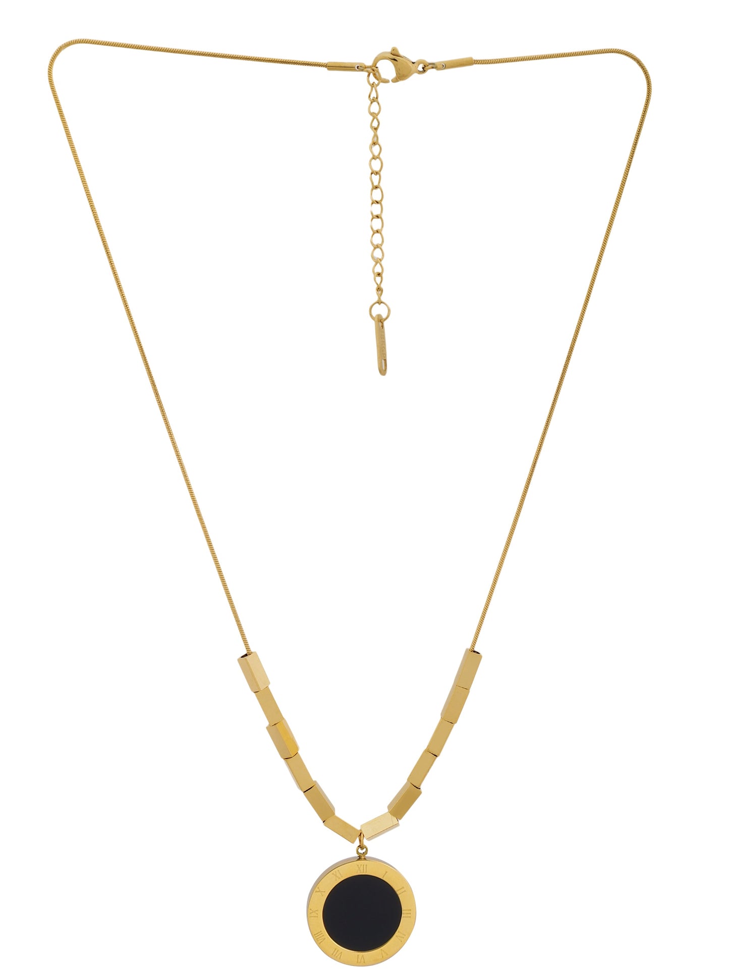 Black Onyx Pendant Necklace