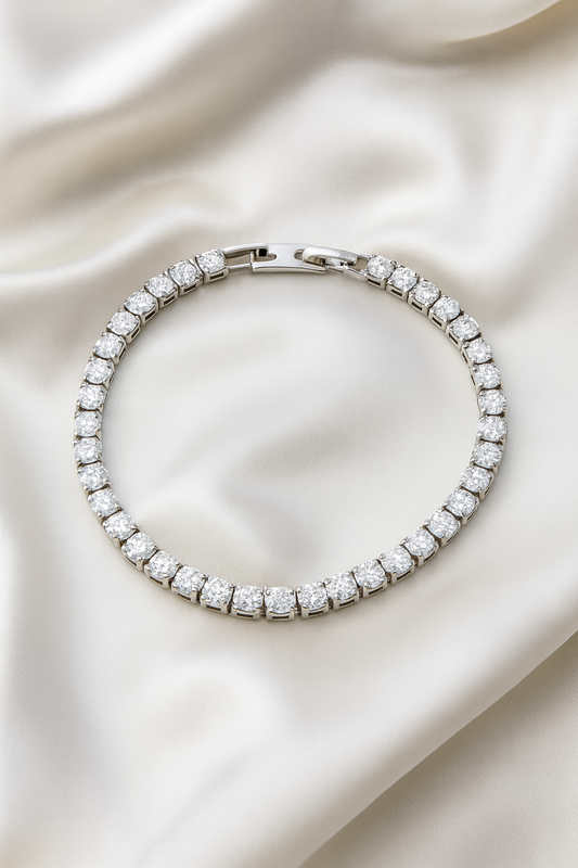 Luxe Round Tennis Bracelet